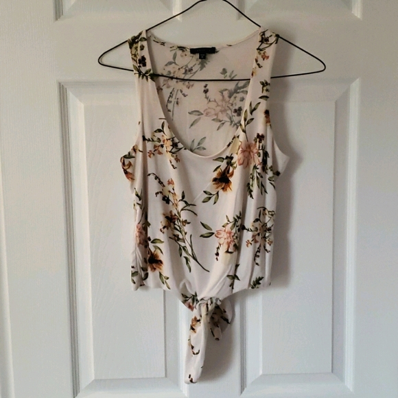 Dynamite floral crop top, xs - Picture 2 of 7